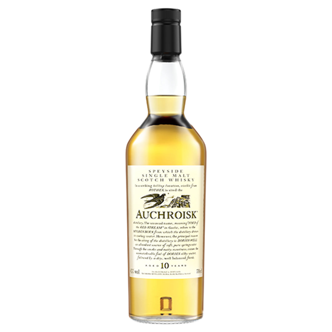 Auchroisk 10 Year Old Flora & Fauna Single Malt Whisky, 70cl